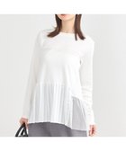 【アースミュージックアンドエコロジー/earth music&ecology】のプリーツドッキングプルオーバー Off White|ID: prp329100004452255 ipo3291000000031148649