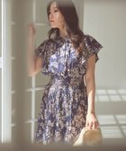 【フェルゥ/Feroux】の【大好評につき新色・追加決定!】ウエストシャーリングデシン ワンピース ネイビー系1|ID: prp329100004452278 ipo3291000000031148872