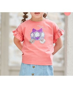 【エニファム/any FAM / KIDS】の接触冷感 ミラクルスパンコール Tシャツ 人気、トレンドファッション・服の通販 founy(ファニー) ファッション Fashion キッズファッション KIDS トップス・カットソー Tops/Tees/Kids 春 Spring カットソー Cut And Sew スパンコール Sequins ネコ Cat パターン Pattern フリル Frills ポケット Pocket モチーフ Motif S/S・春夏 Ss・Spring/Summer 夏 Summer |ID:prp329100004452886