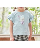 【エニファム/any FAM / KIDS】の接触冷感 ミラクルスパンコール Tシャツ 人気、トレンドファッション・服の通販 founy(ファニー) ファッション Fashion キッズファッション KIDS トップス・カットソー Tops/Tees/Kids 春 Spring カットソー Cut And Sew スパンコール Sequins ネコ Cat パターン Pattern フリル Frills ポケット Pocket モチーフ Motif S/S・春夏 Ss・Spring/Summer 夏 Summer thumbnail サックスブルー×アイスジュース|ID: prp329100004452886 ipo3291000000031888464