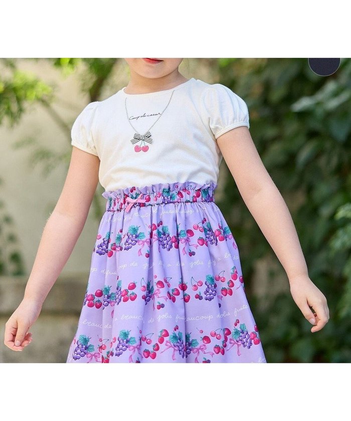 【エニファム/any FAM / KIDS】のネックレス モチーフ Tシャツ インテリア・キッズ・メンズ・レディースファッション・服の通販 founy(ファニー) https://founy.com/ ファッション Fashion キッズファッション KIDS Children’s Clothing トップス・カットソー Tops/Tees/Kids カットソー Cut And Sew ガーリー Girly ネックレス Necklace ポケット Pocket モチーフ Motif リボン Ribbon 夏 Summer 春 Spring S/S・春夏 Ss・Spring/Summer |ID: prp329100004452889 ipo3291000000032674395