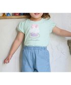 【エニファム/any FAM / KIDS】のしゃらしゃらモチーフ Tシャツ ミント(ケーキ)|ID: prp329100004452890 ipo3291000000032732884