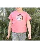 【エニファム/any FAM / KIDS】のミラクルスパンコールTシャツ ピンク(くま×ロールケーキ)|ID: prp329100004452895 ipo3291000000032633331