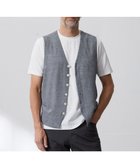 【ジェイ プレス/J.PRESS / MEN】の【HYBRID LINEN】アンカーベスト ライトグレー系7|ID: prp329100004452902 ipo3291000000032100693