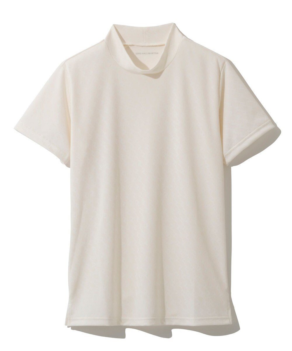【ゼロハリバートン/ZERO HALLIBURTON】の【雑誌掲載】 ZH モノグラム Tシャツ 82837 W4S5 レディースゴルフ インテリア・キッズ・メンズ・レディースファッション・服の通販 founy(ファニー) 　雑誌掲載アイテム　Magazine Items　ファッション雑誌　Fashion Magazines　エクラ　eclat　ファッション　Fashion　レディースファッション　WOMEN　トップス・カットソー　Tops/Tshirt　シャツ/ブラウス　Shirts/Blouses　ロング / Tシャツ　T-Shirts　カットソー　Cut and Sewn　5月号　May Issue　カットソー　Cut And Sew　ゴルフ　Golf　ジャカード　Jacquard　スタイリッシュ　Stylish　再入荷　Restock/Back In Stock/Re Arrival　夏　Summer　S/S・春夏　Ss・Spring/Summer　A/W・秋冬　Aw・Autumn/Winter・Fw・Fall-Winter　雑誌　Magazine　アイボリー|ID: prp329100004452917 ipo3291000000032322557
