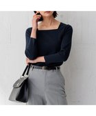 【23区/NIJYUSANKU】の【洗える】コンパクトリブ スクエアネック カットソー 人気、トレンドファッション・服の通販 founy(ファニー) ファッション Fashion レディースファッション Fashion for Women トップス・カットソー Cut & Sew Tops シャツ・ブラウス・オフィスカジュアル Elegant Blouses & Button-Ups ロングTシャツ・Tシャツ Longline T-Shirts & Tees カットソー・ベーシックTシャツ Cut-and-Sewn Tops / Stretch Tees & Basics インナー Innerwear 春 Spring 洗える Machine Washable カットソー Cut and Sewn Top ジャケット Jacket, Outerwear スクエア Square, Square Shape ストライプ Stripe, Striped Pattern ストレッチ Stretch, Stretchy Fabric S/S・春夏 SS, Spring/Summer, Warm Season 再入荷 Restock / Back in Stock 夏 Summer 2024年 2024 2024春夏・S/S Spring/Summer 2024 SS24 thumbnail ネイビー系|ID: prp329100004453053 ipo3291000000033033042