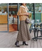 【ティアクラッセ/Tiaclasse】の【安田美沙子さん着用】チェックプリーツスカート イエロー|ID: prp329100004453163 ipo3291000000035647967