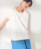 【アメリカンホリック/AMERICAN HOLIC】のフレンチスリーブニットプルオーバー Off White|ID: prp329100004453360 ipo3291000000031917530