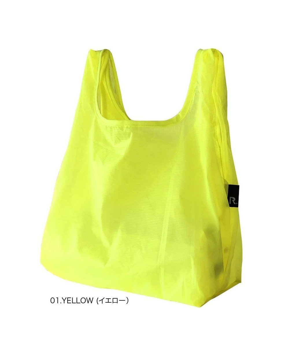 【ルートート/ROOTOTE】の6757【洗濯可能:ミニサイズエコバッグ】/ ルーショッパーMID-Lifty-Lazy-A インテリア・キッズ・メンズ・レディースファッション・服の通販 founy(ファニー) 　ファッション　Fashion　レディースファッション　Fashion for Women　洗える　Machine Washable　プリント　Print, Printed Pattern　ポケット　Pocket, Pocket Detail　ランダム　Random, Irregular　01:イエロー|ID: prp329100004453384 ipo3291000000034265698