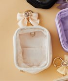 【メゾンドフルール/Maison de FLEUR】のEC限定クリアポーチS 人気、トレンドファッション・服の通販 founy(ファニー) ファッション Fashion レディースファッション WOMEN 財布 Wallets ポーチ Pouches おすすめ Recommend カラフル Colorful コレクション Collection スクエア Square チャーム Charm フォルム Form ポケット Pocket ポーチ Pouch 再入荷 Restock/Back In Stock/Re Arrival 財布 Wallet thumbnail Ivory|ID: prp329100004453423 ipo3291000000032180400