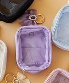 【メゾンドフルール/Maison de FLEUR】のEC限定クリアポーチS 人気、トレンドファッション・服の通販 founy(ファニー) ファッション Fashion レディースファッション WOMEN 財布 Wallets ポーチ Pouches おすすめ Recommend カラフル Colorful コレクション Collection スクエア Square チャーム Charm フォルム Form ポケット Pocket ポーチ Pouch 再入荷 Restock/Back In Stock/Re Arrival 財布 Wallet thumbnail Lavender|ID: prp329100004453423 ipo3291000000032180410