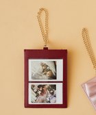 【メゾンドフルール/Maison de FLEUR】のEC限定フォトケース 人気、トレンドファッション・服の通販 founy(ファニー) ファッション Fashion レディースファッション WOMEN 財布 Wallets おすすめ Recommend コレクション Collection サテン Satin スリット Slit チェーン Chain ビジュー Bijou ポケット Pocket リボン Ribbon エレガント 上品 Elegant 財布 Wallet thumbnail Red|ID: prp329100004453426 ipo3291000000031918837