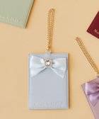 【メゾンドフルール/Maison de FLEUR】のEC限定フォトケース 人気、トレンドファッション・服の通販 founy(ファニー) ファッション Fashion レディースファッション WOMEN 財布 Wallets おすすめ Recommend コレクション Collection サテン Satin スリット Slit チェーン Chain ビジュー Bijou ポケット Pocket リボン Ribbon エレガント 上品 Elegant 財布 Wallet thumbnail Light Blue|ID: prp329100004453426 ipo3291000000031918849