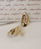 【ティアクラッセ/Tiaclasse】の【金属アレルギー対応】ツイストドロップイヤリング ゴールド|ID: prp329100004453450 ipo3291000000031835390
