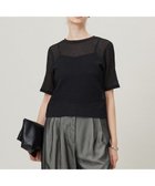 【アイシービー/iCB】の【洗える】 シャイニーサッカー クロップドトップス 人気、トレンドファッション・服の通販 founy(ファニー) ファッション Fashion レディースファッション WOMEN トップス・カットソー Tops/Tshirt シャツ/ブラウス Shirts/Blouses ロング / Tシャツ T-Shirts カットソー Cut and Sewn 2025年 2025 2025春夏・S/S Ss,Spring/Summer,2025 カットソー Cut And Sew クロップド Cropped サテン Satin シアー Sheer 夏 Summer 春 Spring S/S・春夏 Ss・Spring/Summer 洗える Washable thumbnail ブラック系|ID: prp329100004453462 ipo3291000000031824834