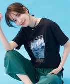 【エニー/ANY】の【洗濯機可/接触冷感/UVケア】オーガビッツロゴ・フォトTシャツ ブラック×フォト|ID: prp329100004453475 ipo3291000000034177541