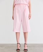 【ベイジ,/BEIGE,】の【洗える】YANN / ウエストゴムハーフタックパンツ Pink|ID: prp329100004453496 ipo3291000000031835427