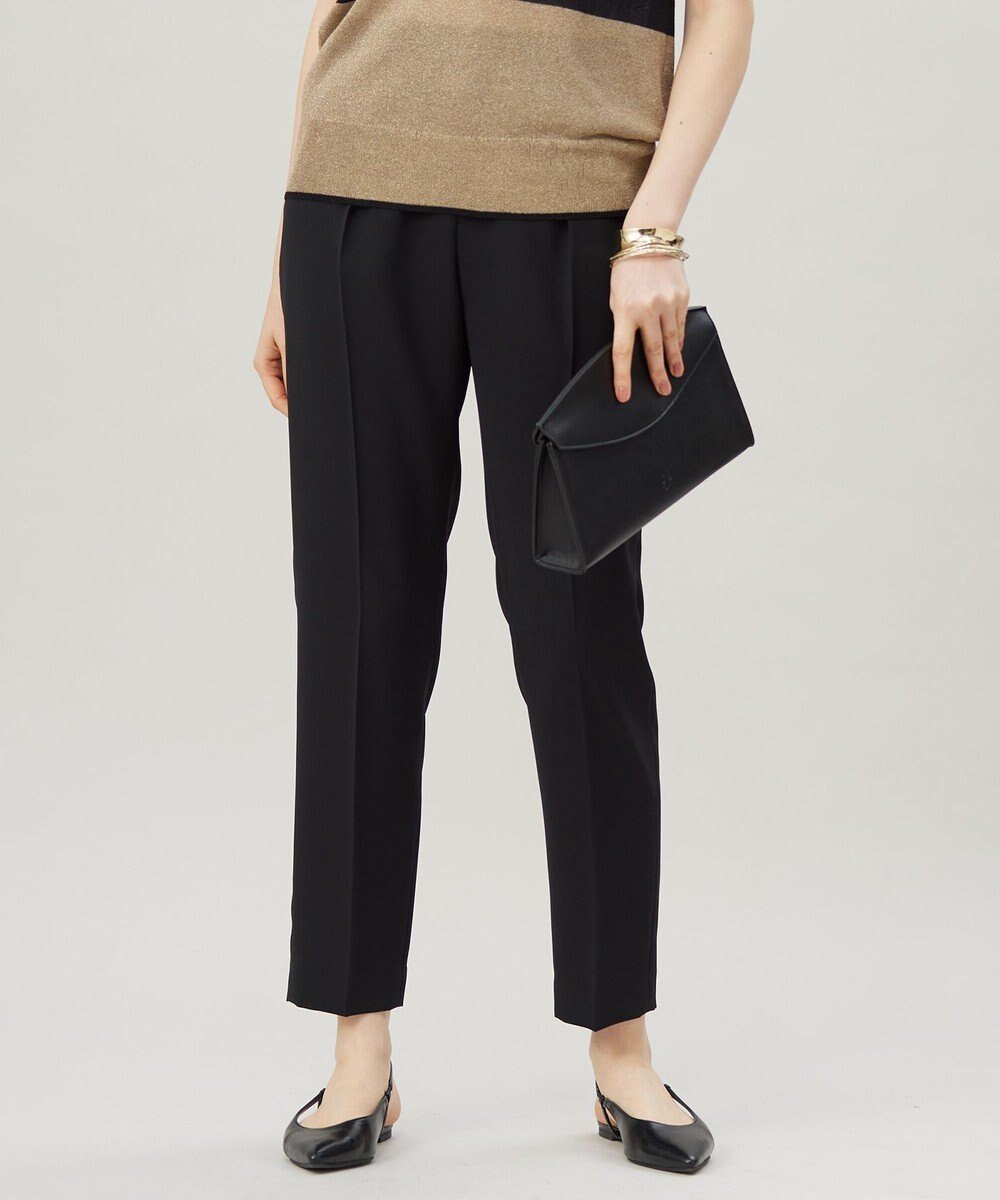 【自由区/JIYU-KU】の【セットアップ対応・接触冷感・UVケア・洗える】ライトストレッチテーパード パンツ インテリア・キッズ・メンズ・レディースファッション・服の通販 founy(ファニー) ファッション Fashion レディースファッション Fashion for Women セットアップ Matching Sets レディースパンツ・ボトムス Pants & Trousers / Bottoms おすすめ Recommended / Our Picks シンプル Simple, Minimal ジャケット Jacket, Outerwear ストレッチ Stretch, Stretchy Fabric セットアップ Set-Up, Coordinated Outfit 夏 Summer 春 Spring S/S・春夏 SS, Spring/Summer, Warm Season 洗える Machine Washable ブラック|ID: prp329100004453504 ipo3291000000034189507