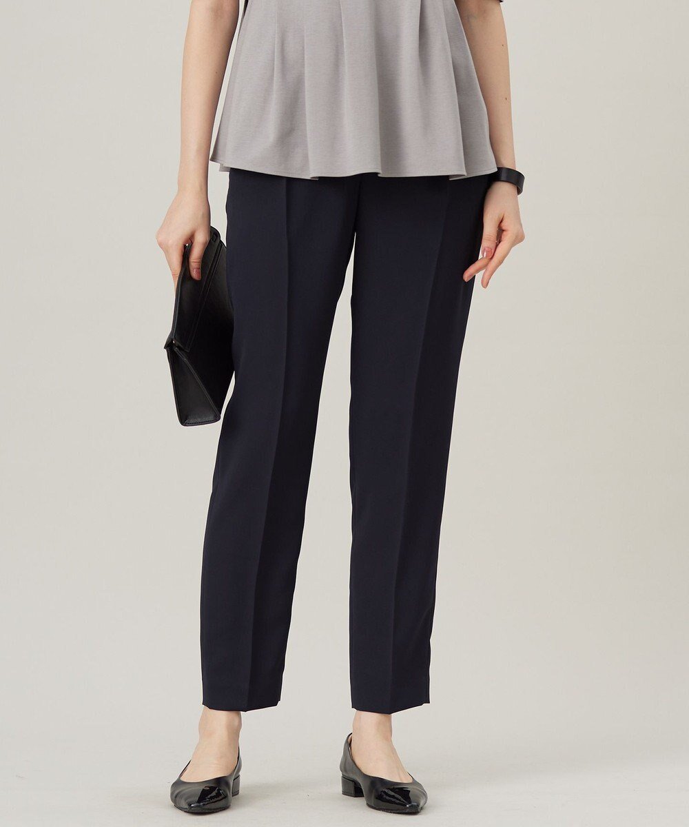 【自由区/JIYU-KU】の【セットアップ対応・接触冷感・UVケア・洗える】ライトストレッチテーパード パンツ インテリア・キッズ・メンズ・レディースファッション・服の通販 founy(ファニー) ファッション Fashion レディースファッション Fashion for Women セットアップ Matching Sets レディースパンツ・ボトムス Pants & Trousers / Bottoms おすすめ Recommended / Our Picks シンプル Simple, Minimal ジャケット Jacket, Outerwear ストレッチ Stretch, Stretchy Fabric セットアップ Set-Up, Coordinated Outfit 夏 Summer 春 Spring S/S・春夏 SS, Spring/Summer, Warm Season 洗える Machine Washable ネイビー|ID: prp329100004453504 ipo3291000000034189508