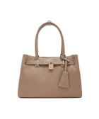 【スタイルコード/STYLE CODE】の【PADMA/パドマ】 キーチャーム付 本革ベルトデザインハンドバッグ グレージュ|ID: prp329100004453525 ipo3291000000031835565