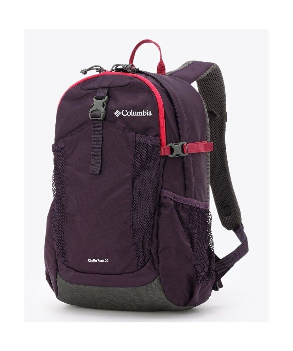 【コロンビア/Columbia】のColumbia/ キャッスルロック20Lバックパック II /コロンビア インテリア・キッズ・メンズ・レディースファッション・服の通販 founy(ファニー) 　ファッション　Fashion　レディースファッション　Fashion for Women　バッグ　Bags　定番　Standard, Basic Item　プリント　Print, Printed Pattern　ポケット　Pocket, Pocket Detail　リュック　Backpack, Rucksack　ループ　Loop, Loop Knit　Dark Plum|ID: prp329100004453736 ipo3291000000032653577