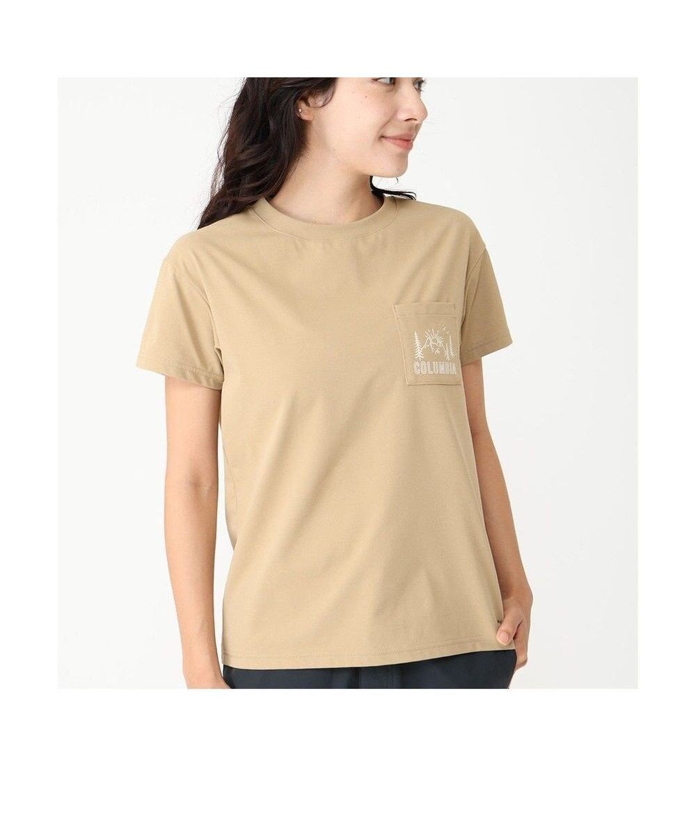 【コロンビア/Columbia】のColumbia/ ウィメンズヤハラフォレストポケットショートスリーブTシャツ /コロンビア インテリア・キッズ・メンズ・レディースファッション・服の通販 founy(ファニー) 　ファッション　Fashion　レディースファッション　WOMEN　トップス・カットソー　Tops/Tshirt　シャツ/ブラウス　Shirts/Blouses　ロング / Tシャツ　T-Shirts　カットソー　Cut and Sewn　アウトドア　Outdoor　カットソー　Cut And Sew　グラフィック　Graphic　シンプル　Simple　ジャージ　Jersey　ストレッチ　Stretch　フォルム　Form　プリント　Print　ベーシック　Basic　ボックス　Box　ポケット　Pocket　A/W・秋冬　Aw・Autumn/Winter・Fw・Fall-Winter　S/S・春夏　Ss・Spring/Summer　おすすめ　Recommend　夏　Summer　Beach|ID: prp329100004453962 ipo3291000000031919733