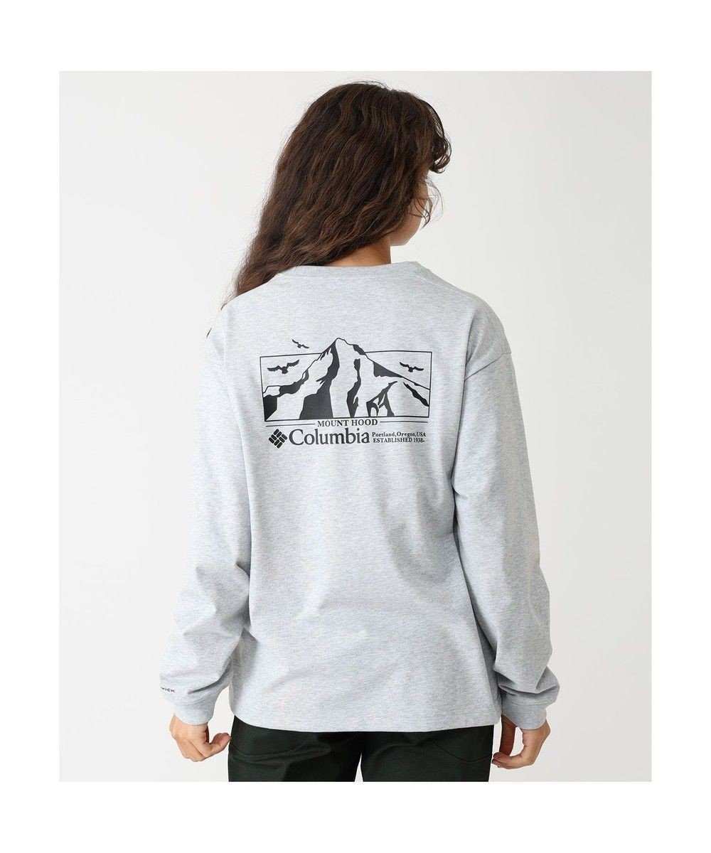 【コロンビア/Columbia】のColumbia/ ロマビスタグラフィックロングスリーブTシャツ /コロンビア インテリア・キッズ・メンズ・レディースファッション・服の通販 founy(ファニー) 　ファッション　Fashion　レディースファッション　WOMEN　トップス・カットソー　Tops/Tshirt　シャツ/ブラウス　Shirts/Blouses　ロング / Tシャツ　T-Shirts　カットソー　Cut and Sewn　アウトドア　Outdoor　カットソー　Cut And Sew　グラフィック　Graphic　定番　Standard　人気　Popularity　長袖　Long Sleeve　フィット　Fit　ベーシック　Basic　リラックス　Relax　A/W・秋冬　Aw・Autumn/Winter・Fw・Fall-Winter　S/S・春夏　Ss・Spring/Summer　夏　Summer　Columbia Grey Heather|ID: prp329100004453966 ipo3291000000031919763