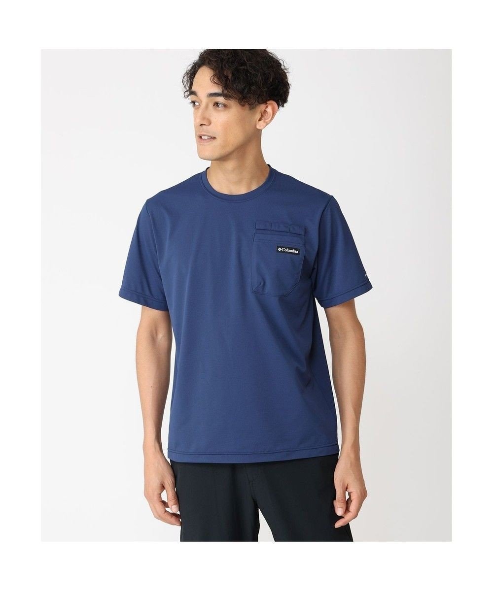 【コロンビア/Columbia】のColumbia/ マウンテンズアーコーリングショートスリーブTシャツ /コロンビア インテリア・キッズ・メンズ・レディースファッション・服の通販 founy(ファニー) 　ファッション　Fashion　レディースファッション　WOMEN　トップス・カットソー　Tops/Tshirt　シャツ/ブラウス　Shirts/Blouses　ロング / Tシャツ　T-Shirts　カットソー　Cut and Sewn　アウトドア　Outdoor　カットソー　Cut And Sew　吸水　Water Absorption　サングラス　Sunglasses　ポケット　Pocket　半袖　Short Sleeve　ループ　Loop　A/W・秋冬　Aw・Autumn/Winter・Fw・Fall-Winter　S/S・春夏　Ss・Spring/Summer　おすすめ　Recommend　夏　Summer　Peacoat|ID: prp329100004453970 ipo3291000000031919821
