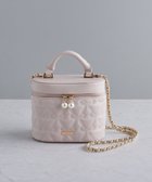 【メゾンドフルール/Maison de FLEUR】のリボンキルティングキューブショルダーバッグ Pink|ID: prp329100004454039 ipo3291000000031916532