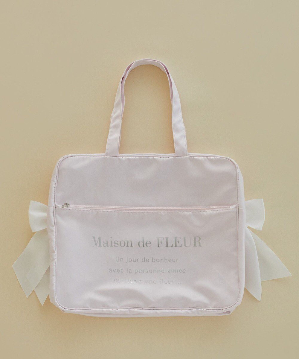 【メゾンドフルール/Maison de FLEUR】のサテンキャリーオンバッグ インテリア・キッズ・メンズ・レディースファッション・服の通販 founy(ファニー) ファッション Fashion レディースファッション Fashion for Women バッグ Bags スーツケース キャリーケース Suitcase / Carry Case サテン Satin, Glossy Fabric シルバー Silver, Metallic Silver スマホ Smartphone, Mobile Device ドッキング Docking, Mixed Material ポケット Pocket, Pocket Detail リボン Ribbon, Bow 人気 Popular, Best Seller 旅行 Travel Light Pink|ID: prp329100004454149 ipo3291000000033333733