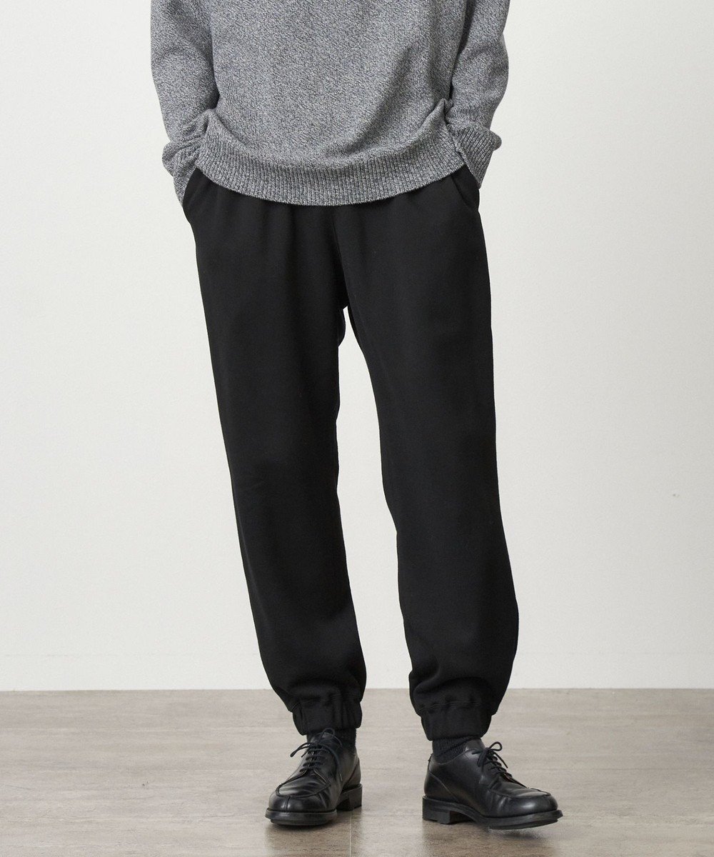 【エイトン/ATON】のZERO URAKE スウェットパンツ - UNISEX インテリア・キッズ・メンズ・レディースファッション・服の通販 founy(ファニー) 　ファッション　Fashion　レディースファッション　Fashion for Women　パンツ　Pants & Trousers　吸水　Absorbent, Quick-Dry　シルケット　Silket, Silky Cotton　定番　Standard, Basic Item　ユニセックス　Unisex, Genderless　リラックス　Relax, Relaxed Fit　BLACK|ID: prp329100004454188 ipo3291000000033653755