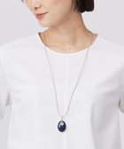 【ジェイ プレス/J.PRESS】のリバーシブル マーブル ネックレス ネイビー×グレー系|ID: prp329100004454196 ipo3291000000032678495
