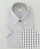 【ジェイ プレス/J.PRESS / MEN】の【新素材 / 高通気性 / 軽量 / イージーケア / 撥水】【BEAT HEAT SYSTEM】半袖シャツ / B.D. 人気、トレンドファッション・服の通販 founy(ファニー) ファッション Fashion メンズファッション MEN トップス・カットソー Tops/Tshirt/Men シャツ Shirts インナー Inner 春 Spring 軽量 Lightweight ドレス Dress 半袖 Short Sleeve ミックス Mix S/S・春夏 Ss・Spring/Summer 夏 Summer thumbnail ライトグレー系3|ID: prp329100004454892 ipo3291000000032364099