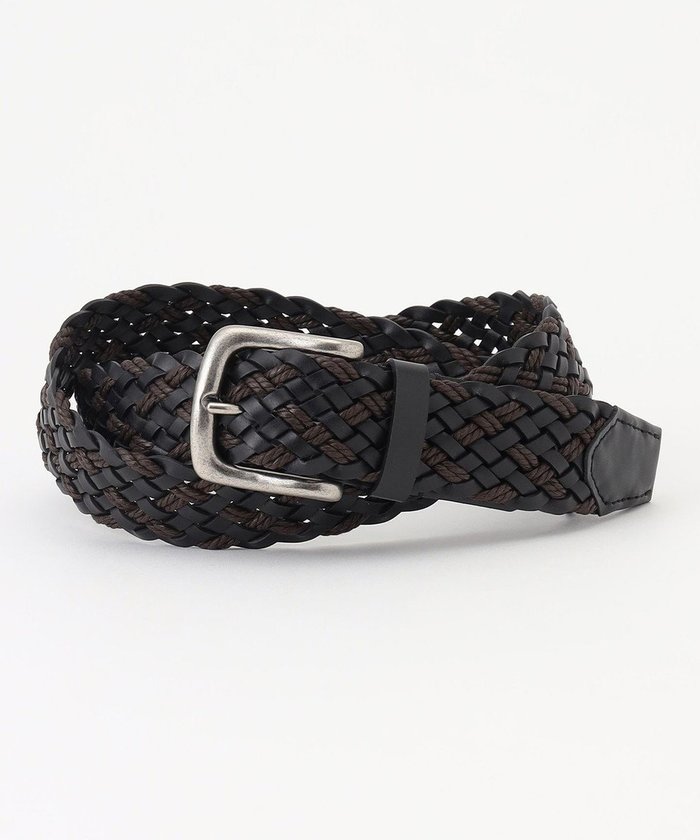 【ジョセフ アブード/JOSEPH ABBOUD / MEN】の【イタリア素材/日本製】レザーミックスブレイズ ベルト インテリア・キッズ・メンズ・レディースファッション・服の通販 founy(ファニー) https://founy.com/ ファッション Fashion メンズファッション MEN イタリア Italy ミラノ Milan メッシュ Mesh 日本製 Made In Japan |ID: prp329100004454914 ipo3291000000032100752
