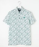 【23区 ゴルフ/23区GOLF / MEN】の《大人気につき追加生産決定!予約受付中》【MEN】【吸水速乾/UVカット】リーフ柄 ポロシャツ パイングリーン系5|ID: prp329100004454919 ipo3291000000032372882