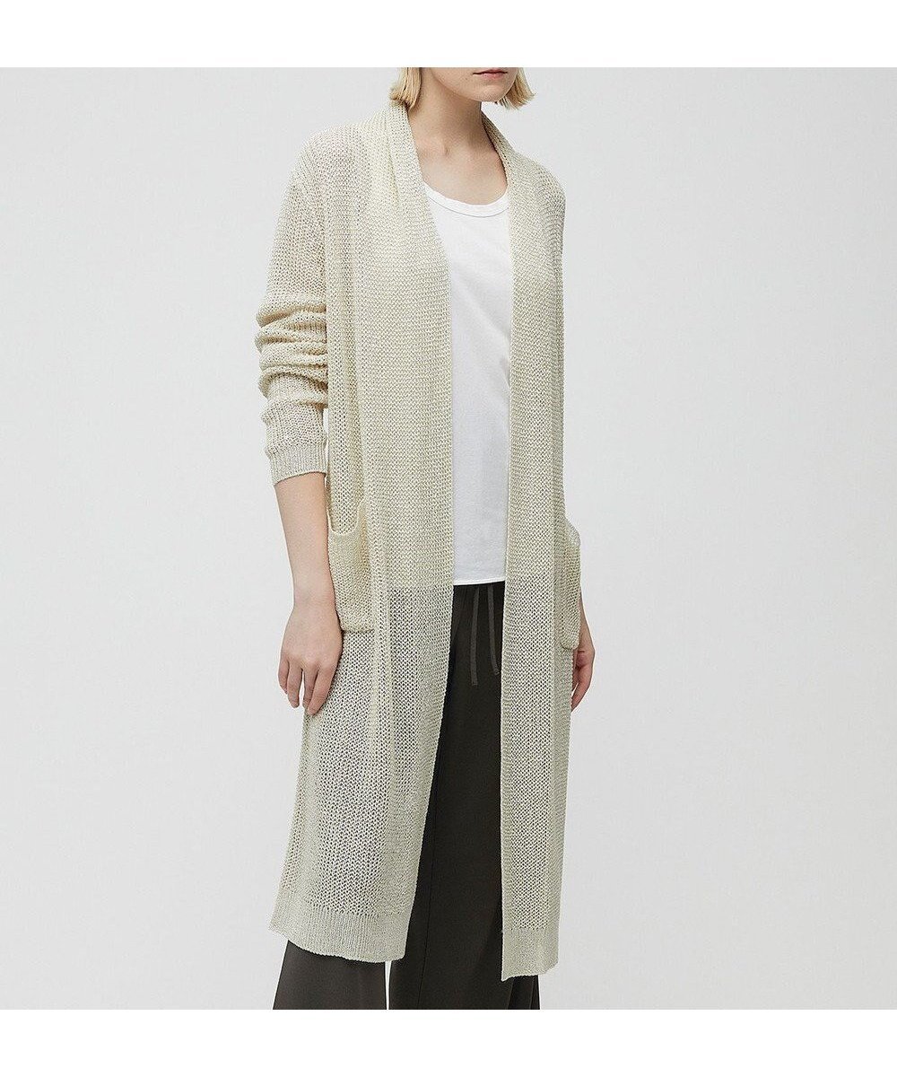【ベイジ,/BEIGE,】の【Precious 6月号掲載】 OPTICAL / ロングカーディガン インテリア・キッズ・メンズ・レディースファッション・服の通販 founy(ファニー) 　雑誌掲載アイテム　Magazine Items　ファッション雑誌　Fashion Magazines　プレシャス　Precious　ファッション　Fashion　レディースファッション　WOMEN　トップス・カットソー　Tops/Tshirt　カーディガン　Cardigans　春　Spring　カーディガン　Cardigan　シンプル　Simple　雑誌　Magazine　タンク　Tank　バランス　Balance　6月号　June Issue　リラックス　Relax　ロング　Long　S/S・春夏　Ss・Spring/Summer　夏　Summer　Ecru|ID: prp329100004454986 ipo3291000000031916086