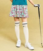【23区 ゴルフ/NIJYUSANKU GOLF】の【WOMEN】【接触冷感/撥水/UVカット】フラワーショートパンツ 一気に華やかになるヘルシーな総柄 グリーン系5|ID: prp329100004455012 ipo3291000000031171643