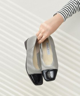 【ブリジット バーキン/Bridget Birkin】の【Bridget Birkin walk】切替ニットウォーキングパンプス 人気、トレンドファッション・服の通販 founy(ファニー) ファッション Fashion レディースファッション Fashion for Women おすすめ Recommended / Our Picks エナメル Patent Leather サマー Summer, Summer Style 切替 Switching, Contrast Panel |ID:prp329100004455027