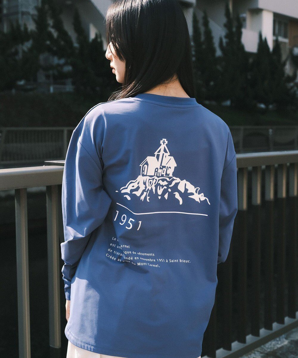 【シェアパーク/SHARE PARK】の【UNISEX】吸水速乾 LMCバックプリントロングスリーブTシャツ(S・Mサイズ) 人気、トレンドファッション・服の通販 founy(ファニー) 　ファッション　Fashion　レディースファッション　WOMEN　トップス・カットソー　Tops/Tshirt　シャツ/ブラウス　Shirts/Blouses　ロング / Tシャツ　T-Shirts　カットソー　Cut and Sewn　ユニセックス　Unisex　カットソー　Cut And Sew　吸水　Water Absorption　A/W・秋冬　Aw・Autumn/Winter・Fw・Fall-Winter　 other-1|ID: prp329100004455028 ipo3291000000031903518