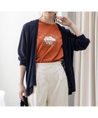【エニィ スィス/any SiS】の【接触冷感・UVケア・洗える】着流し カーディガン ネイビー|ID: prp329100004455267 ipo3291000000032674381