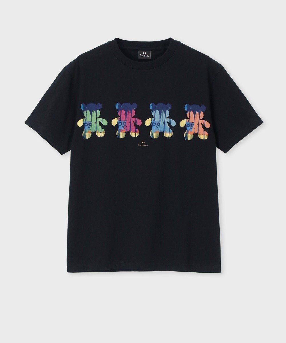 【ポール スミス/Paul Smith】のPainted Mini Bears 半袖Tシャツ インテリア・キッズ・メンズ・レディースファッション・服の通販 founy(ファニー) 　ファッション　Fashion　レディースファッション　WOMEN　トップス・カットソー　Tops/Tshirt　シャツ/ブラウス　Shirts/Blouses　ロング / Tシャツ　T-Shirts　カットソー　Cut and Sewn　カットソー　Cut And Sew　モチーフ　Motif　ワーク　Work　半袖　Short Sleeve　夏　Summer　S/S・春夏　Ss・Spring/Summer　A/W・秋冬　Aw・Autumn/Winter・Fw・Fall-Winter　スミクロ|ID: prp329100004455284 ipo3291000000031770082