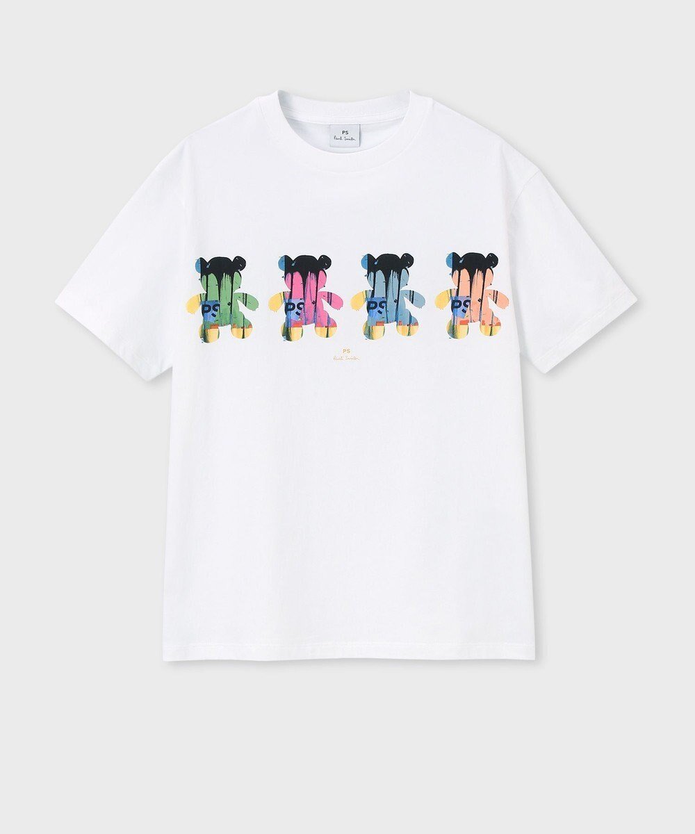 【ポール スミス/Paul Smith】のPainted Mini Bears 半袖Tシャツ 人気、トレンドファッション・服の通販 founy(ファニー) 　ファッション　Fashion　レディースファッション　Fashion for Women　トップス・カットソー　Cut & Sew Tops　シャツ・ブラウス・オフィスカジュアル　Elegant Blouses & Button-Ups　ロングTシャツ・Tシャツ　Longline T-Shirts & Tees　カットソー・ベーシックTシャツ　Cut-and-Sewn Tops / Stretch Tees & Basics　新作・新入荷　New Arrivals / New In　カットソー　Cut and Sewn Top　モチーフ　Motif, Design Theme　ワーク　Workwear, Utility Style　半袖　Short Sleeve, Half Sleeve　夏　Summer　S/S・春夏　SS, Spring/Summer, Warm Season　A/W・秋冬　Autumn/Winter　 other-1|ID: prp329100004455284 ipo3291000000033044041