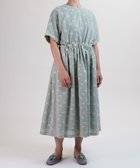【ムーク/muuc】の【手刺繍のような刺繍が美しい】ハイドランジア ドレス ブルー|ID: prp329100004455364 ipo3291000000031835450