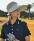 【23区 ゴルフ/NIJYUSANKU GOLF】の【WOMEN】ブレードキャップ UV対策紫外線対策に!日常使いもしやすいレースデザイン ホワイト系|ID: prp329100004455374 ipo3291000000031174523