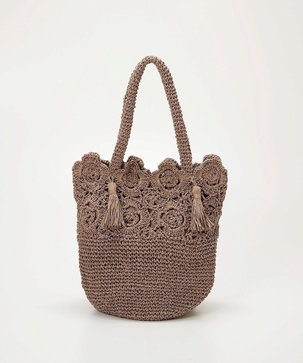 【トプカピ/TOPKAPI】の【TREASURE TOPKAPI】フラワーモチーフ ペーパー トートバッグ 人気、トレンドファッション・服の通販 founy(ファニー) 　ファッション　Fashion　レディースファッション　WOMEN　バッグ　Bag　おすすめ　Recommend　エレガント 上品　Elegant　タッセル　Tassel　ビーチ　Beach　フラワー　Flower　ペーパー　Paper　モチーフ　Motif　手編み　Hand Knitting　 other-1|ID: prp329100004455395 ipo3291000000031835471