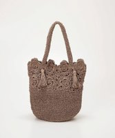 【トプカピ/TOPKAPI】の【TREASURE TOPKAPI】フラワーモチーフ ペーパー トートバッグ 人気、トレンドファッション・服の通販 founy(ファニー) ファッション Fashion レディースファッション Fashion for Women バッグ Bags おすすめ Recommended / Our Picks エレガント 上品 Elegant タッセル Tassel, Fringe ビーチ Beach, Seaside フラワー Flower, Floral ペーパー Paper, Kraft Paper モチーフ Motif, Design Theme 再入荷 Restock / Back in Stock 手編み Hand-Knitted, Handmade Knit |ID:prp329100004455395