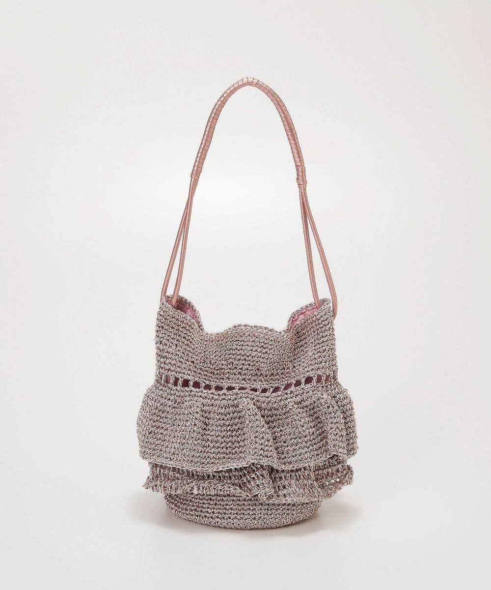 【トプカピ/TOPKAPI】の【TREASURE TOPKAPI】メタルコード フリル ショルダーバッグ インテリア・キッズ・メンズ・レディースファッション・服の通販 founy(ファニー) 　ファッション　Fashion　レディースファッション　WOMEN　バッグ　Bag　オーガンジー　Organdy　シルバー　Silver　フェミニン　Feminine　フリル　Frills　ポケット　Pocket　メタル　Metal　巾着　Purse　シャンパン|ID: prp329100004455399 ipo3291000000031835476