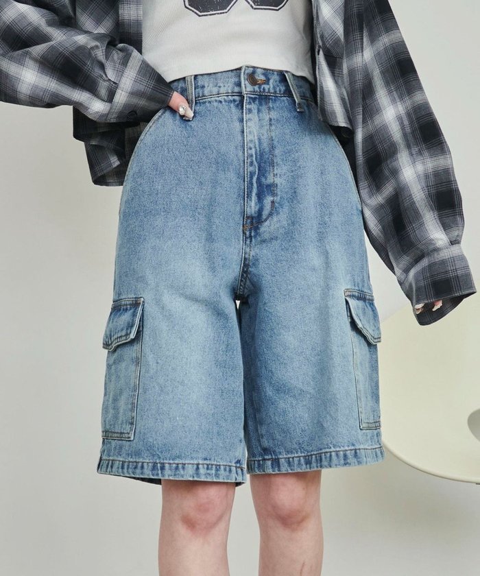 【ウィゴー/WEGO】のヴィンテージウォッシュカーゴハーフパンツ インテリア・キッズ・メンズ・レディースファッション・服の通販 founy(ファニー) https://founy.com/ ファッション Fashion レディースファッション WOMEN パンツ Pants デニムパンツ Denim Pants ハーフ / ショートパンツ Short Pants おすすめ Recommend カーゴパンツ Cargo Pants スマホ Smartphone デニム Denim トレンド Trend ヴィンテージ Vintage 再入荷 Restock/Back In Stock/Re Arrival 夏 Summer 春 Spring S/S・春夏 Ss・Spring/Summer |ID: prp329100004455403 ipo3291000000031835106