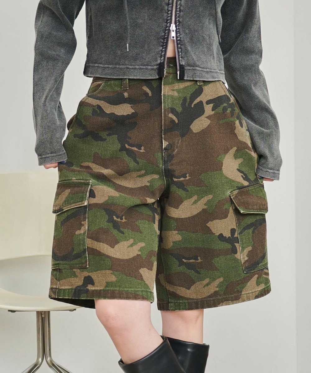 【ウィゴー/WEGO】のヴィンテージウォッシュカーゴハーフパンツ インテリア・キッズ・メンズ・レディースファッション・服の通販 founy(ファニー) 　ファッション　Fashion　レディースファッション　WOMEN　パンツ　Pants　デニムパンツ　Denim Pants　ハーフ / ショートパンツ　Short Pants　おすすめ　Recommend　カーゴパンツ　Cargo Pants　スマホ　Smartphone　デニム　Denim　トレンド　Trend　ヴィンテージ　Vintage　再入荷　Restock/Back In Stock/Re Arrival　夏　Summer　春　Spring　S/S・春夏　Ss・Spring/Summer　柄1|ID: prp329100004455403 ipo3291000000031835112
