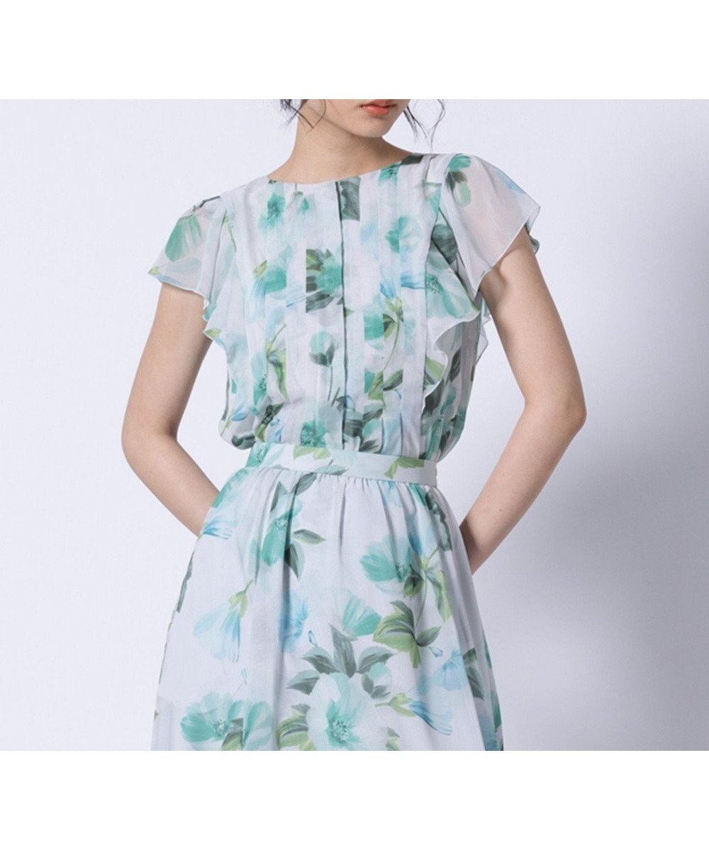 【トッカ/TOCCA】の【洗える・消臭】FULL BLOOM PEONY BLOUSE ブラウス インテリア・キッズ・メンズ・レディースファッション・服の通販 founy(ファニー) 　ファッション　Fashion　レディースファッション　Ladies' Fashion Online　トップス・カットソー　Tops/Tshirt　シャツ/ブラウス　Shirts/Blouses　2025年　2025　2025春夏・S/S　Ss,Spring/Summer,2025　再入荷　Restock/Back In Stock/Re Arrival　夏　Summer　春　Spring　S/S・春夏　Ss・Spring/Summer　洗える　Washable　グリーン系5|ID: prp329100004455419 ipo3291000000032663004